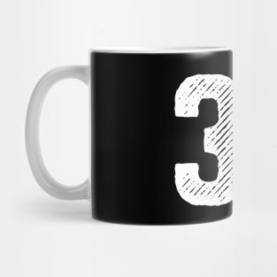 Rough Number 37 Mug